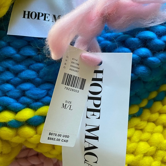 COPY - Hope Macaulay Hand-Knit Daphne Cardigan Sweater - Picture 8 of 8